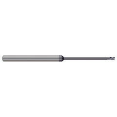 Harvey Tool - Corner Radius & Corner Chamfer End Mills; Mill Diameter (mm): 2.00 ; Mill Diameter (Decimal Inch): 0.0787 ; End Type: Corner Radius ; Corner Radius (mm): 0.20 ; Number of Flutes: 3 ; Material: Solid Carbide - Exact Tool & Supply