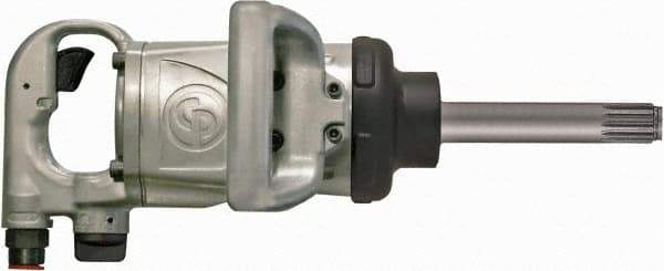 Chicago Pneumatic - #5 Spline Drive, 5,000 RPM, 1,620 Ft/Lb Torque Impact Wrench - D-Handle, 800 IPM, 35 CFM, 1/2" Inlet - Exact Tool & Supply