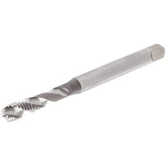 Iscar - M20x2.50 Metric Coarse 4 Flute 6H Modified Bottoming Spiral Flute Tap - Cobalt, Oxide Finish, 140mm OAL, Right Hand Flute, Right Hand Thread, Series TPS M - Exact Tool & Supply
