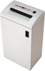 Ability One - 1/4" Strip, Single State Mixed Media Destroyer Strip Cut Shredder - 15-3/4" Long x 28-1/2" Wide x 11" High, Level 2 Security - Exact Tool & Supply