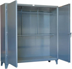 Strong Hold - Storage Cabinets Type: Heavy Duty Width (Inch): 72 - Exact Tool & Supply