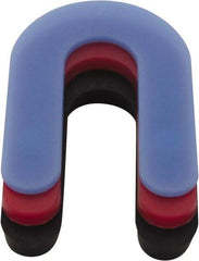 Precision Brand - 500 Piece, 1/8" Thick x 3" Wide x 4" Long Polystyrene Slotted Shim - Red, ±10% Tolerance - Exact Tool & Supply