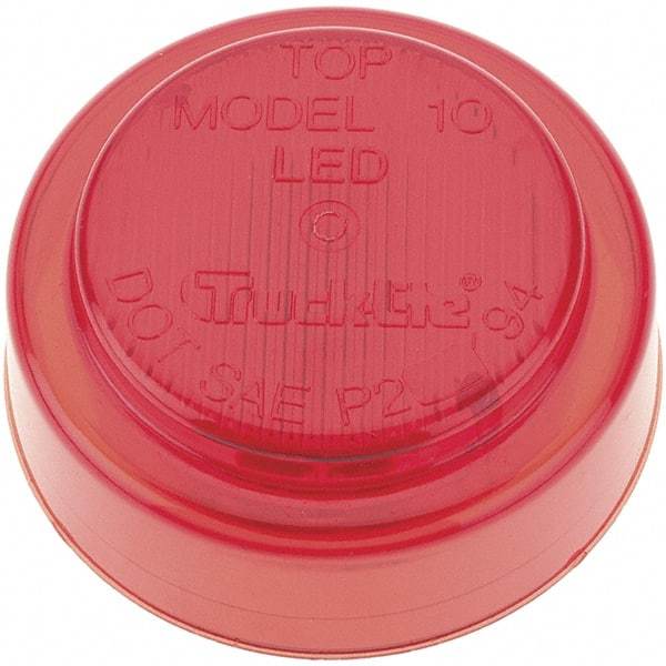 Truck-Lite - 2-1/2" Long, Red LED Marker Clearance - 12 Volts - Exact Tool & Supply