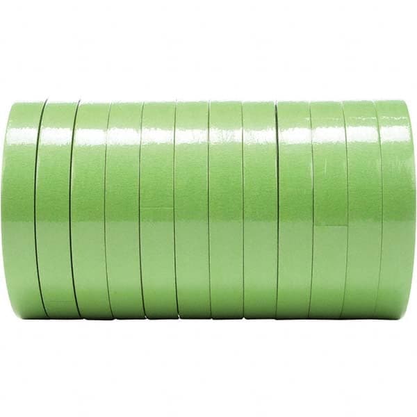 3M - 3mm Wide x 55 m x 6.7 mil Green Paper Masking Tape - Exact Tool & Supply