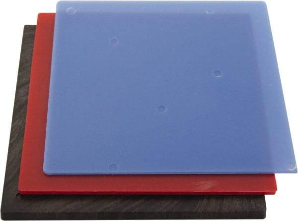 Precision Brand - 1,000 Piece, 1" Wide x 1" Long Polystyrene Masonry Shim - Blue, ±10% Tolerance - Exact Tool & Supply