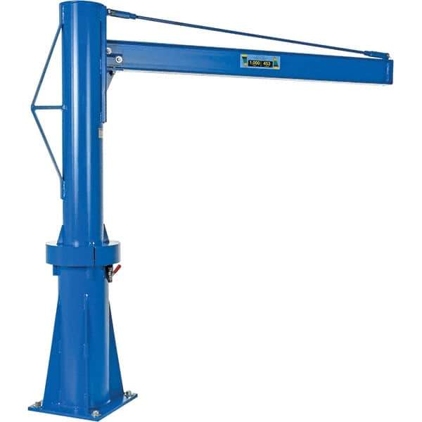 Vestil - 1,000 Lb Load Capacity, Jib Crane - Exact Tool & Supply