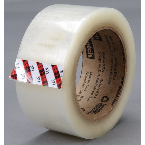 Scotch Box Sealing Tape 371 Clear 72 mm × 100 m - Exact Tool & Supply