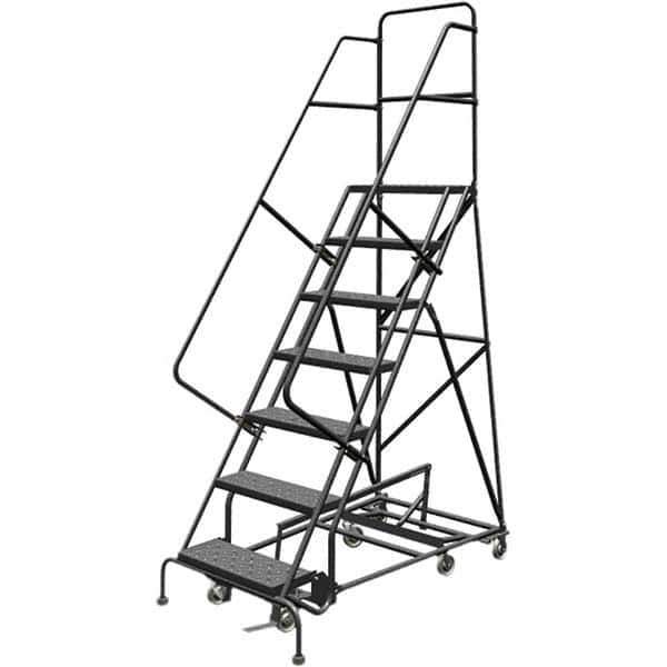 TRI-ARC - Rolling & Wall Mounted Ladders & Platforms Type: All-Directional Ladder Style: Rolling Safety Ladder - Exact Tool & Supply