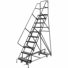 TRI-ARC - Rolling & Wall Mounted Ladders & Platforms Type: All-Directional Ladder Style: Rolling Safety Ladder - Exact Tool & Supply