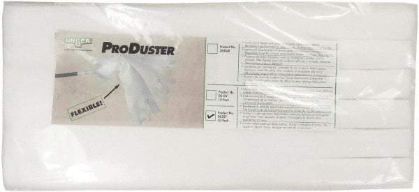 Unger - Replacement Woven Duster - 18" OAL, White - Exact Tool & Supply