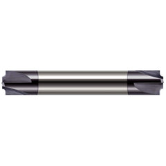 Harvey Tool - Corner Rounding End Mills; Material: Solid Carbide ; Single or Double End: Double ; Radius (Inch): 3/32 ; Radius (Decimal Inch): 0.0930 ; Mill Diameter (Inch): 3/8 ; Mill Diameter (Decimal Inch): 0.3750 - Exact Tool & Supply