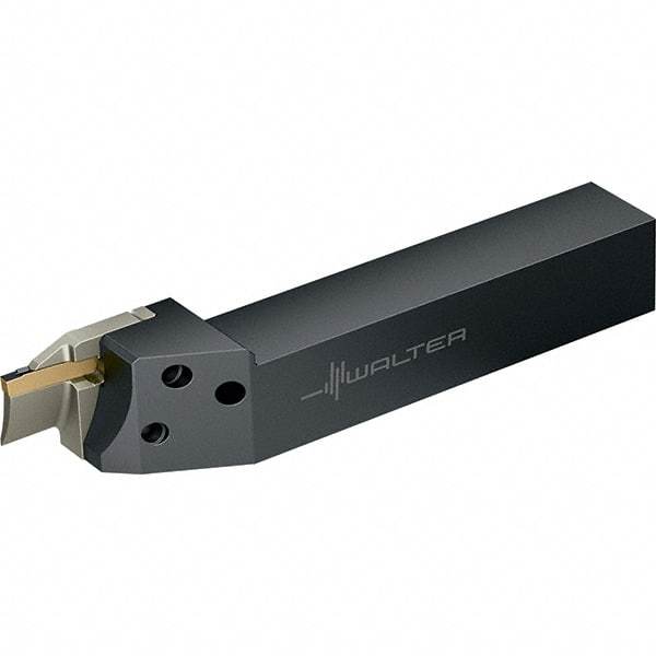 Walter - NCEE, External, Left Hand, 15mm Max Depth of Cut, 4 to 5mm Groove Width, Indexable Grooving Tool Holder - GX24-3.. Insert Compatibility, 25mm Shank Height, 25mm Shank Width, 162mm OAL - Exact Tool & Supply
