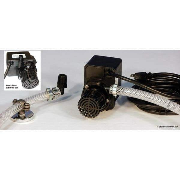 Zebra Skimmers - Miniature Submersible Pumps GPH: 300.000 Amperage Rating: 40 - Exact Tool & Supply