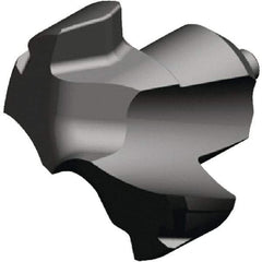 Kennametal - Series KenTIP, 20.6mm Diam Grade KCP15 140° Replaceable Drill Tip - Carbide, AlTiN Finish, Y Seat Size - Exact Tool & Supply