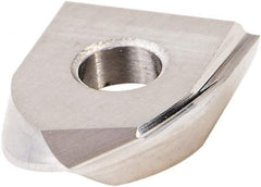 Kennametal - KDMB06M0 Grade K115M Carbide Milling Insert - Uncoated, 0.063" Thick, 3mm Corner Radius - Exact Tool & Supply