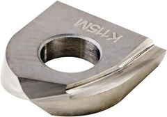 Kennametal - KDMB0625M0 Grade K115M Carbide Milling Insert - Uncoated, 0.1181" Thick, 7.94mm Corner Radius - Exact Tool & Supply