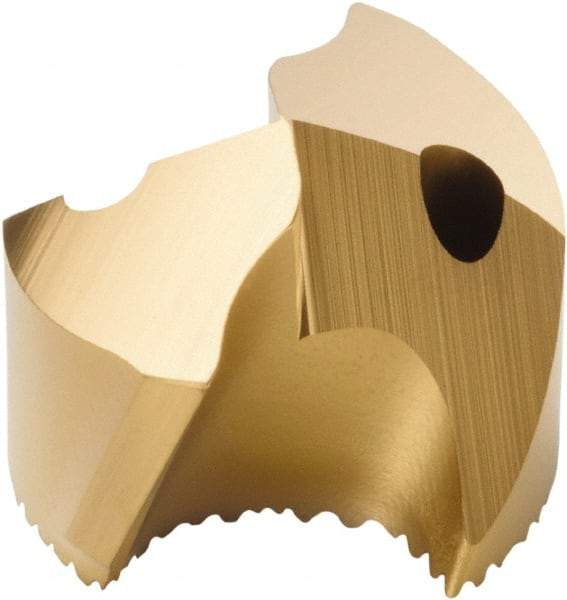 Seco - Series SD100, 20mm Diam 140° Replaceable Drill Tip - Carbide, TiAlN Finish, Through Coolant - Exact Tool & Supply
