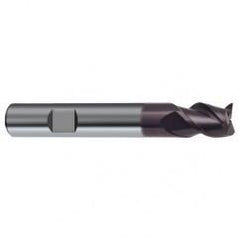 10mm Dia. - 66mm OAL - 45° Helix Firex Carbide End Mill - 3 FL - Exact Tool & Supply
