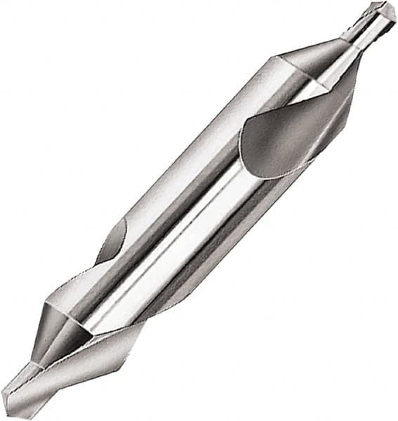 Magafor - #2 Plain Cut 60° Incl Angle Cobalt Combo Drill & Countersink - Exact Tool & Supply