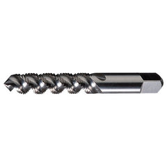 ‎1/2-13 UNC 3 Flute H3 Plug HSS High Helix Spiral Flute Tap- Bright - Exact Tool & Supply