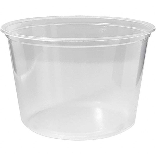 Fabri-Kal - 1 500-Piece 16 oz Rectangular Clear Polypropylene Food Storage Container - Exact Tool & Supply