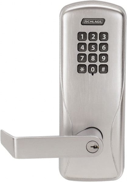 Schlage - Office Lever Lockset for 1-3/4" Thick Doors - Exact Tool & Supply