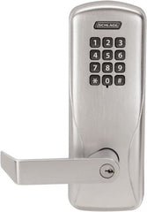 Schlage - Office Lever Lockset for 1-3/4" Thick Doors - Exact Tool & Supply