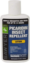 Sawyer - 4 oz 20% Picaridin Lotion - For Mosquitos, Ticks, Biting Flies, Gnats, Chiggers, Fleas - Exact Tool & Supply