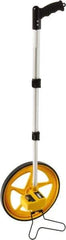 Johnson Level & Tool - 9,999' Counter Limit, 3-1/2' OAL, Measuring Wheel - Measures in Ft/In - Exact Tool & Supply