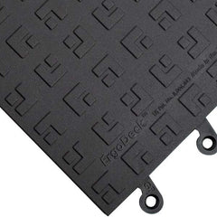 Wearwell - 1 10-Piece 18" Long x 18" Wide x 7/8" Thick, Anti-Fatigue Modular Matting System - Exact Tool & Supply