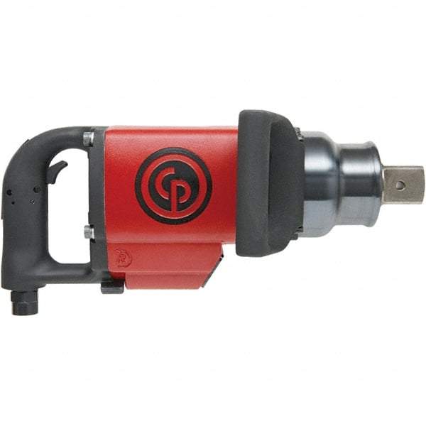 Chicago Pneumatic - 1-1/2" Drive, 3,500 RPM, 3,600 Ft/Lb Torque Impact Wrench - D-Handle, 51.5 CFM, 90 psi, 1/2" NPT Inlet - Exact Tool & Supply