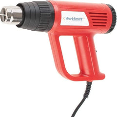 Value Collection - 104 to 932°F Heat Setting, Heat Gun - 120 Volts, 12.5 Amps, 1,500 Watts, 6' Cord Length - Exact Tool & Supply