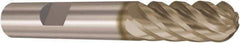 Seco - 10mm Diam, 26mm LOC, 6 Flute Solid Carbide Ball End Mill - HXT Finish, Single End, 72mm OAL, 4.5mm Shank Diam, Spiral Flute - Exact Tool & Supply