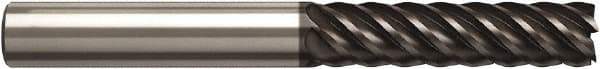Seco - 20mm, 65mm LOC, 20mm Shank Diam, 125mm OAL, 8 Flute, Solid Carbide Square End Mill - Single End, NXT Finish, Helical Flute, 45° Helix, Centercutting, Right Hand Cut, Right Hand Flute, Series JS520 - Exact Tool & Supply