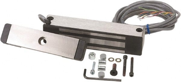 Schlage - 600 Lb Avg Magnetic Pull Electromagnetic Lock - Exact Tool & Supply