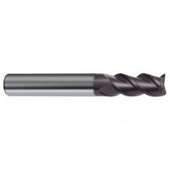 10mm Dia. - 72mm OAL - 45° Helix Firex Carbide End Mill - 3 FL - Exact Tool & Supply