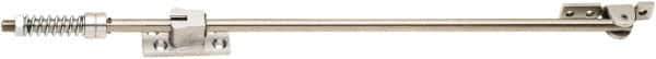GLYNN-JOHNSON - 26" Long Satin Chrome Door Holder - Grade 1, 26" Stem Length - Exact Tool & Supply