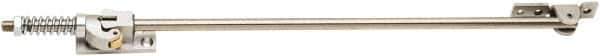 GLYNN-JOHNSON - 26" Long Satin Chrome Door Holder - Grade 1, 26" Stem Length - Exact Tool & Supply