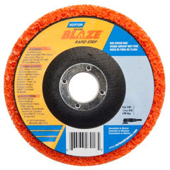 ‎4-1/2″ Depressed Center Finishing Disc Rapid Strip Extra Coarse Grit - Exact Tool & Supply
