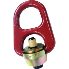 Crosby - Center Pull; Type: Hoist Ring ; Load Capacity (kg): 15000.00 ; Thread Size: 2 ; Ring Height (Decimal Inch): 8.7200 ; Ring Internal Width (Decimal Inch): 3.8000 ; Ring Thickness (mm): 1.19 - Exact Tool & Supply