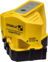 Stabila - 2 Beam 490' Max Range Cross Line Level - Red Beam, 3/16" at 50' Accuracy, Battery Included - Exact Tool & Supply