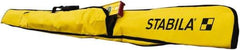Stabila - Level Soft Case Mount - Yellow, Use with Levels up to 48" - Exact Tool & Supply