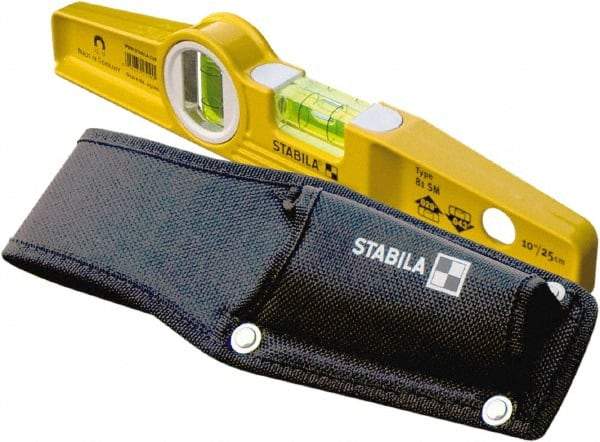Stabila - Level Holster Mount - Black, Use with 25010, 25100, 25245 & 25360 - Exact Tool & Supply