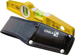 Stabila - Level Holster Mount - Black, Use with 25010, 25100, 25245 & 25360 - Exact Tool & Supply