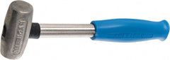 American Hammer - 1-1/2 Lb Head 1-1/4" Face Zinc Aluminum Alloy Nonmarring Hammer - Exact Tool & Supply