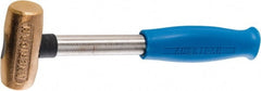 American Hammer - 8 oz Head 1" Face Bronze Head Hammer - Exact Tool & Supply