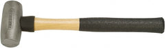 American Hammer - 4 Lb Head 1-5/8" Face Zinc Aluminum Alloy Nonmarring Hammer - Exact Tool & Supply