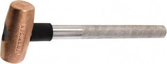 American Hammer - 1-1/2 Lb Head 1-1/4" Face Copper Hammer - Exact Tool & Supply