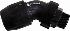 Transair - 7/8" ID, 25mm OD, 45° Male Elbow - Exact Tool & Supply