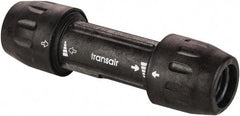 Transair - 1/2" ID, 16.5mm OD, Union - Plastic, 232 Max psi, 4-3/4" Long - Exact Tool & Supply